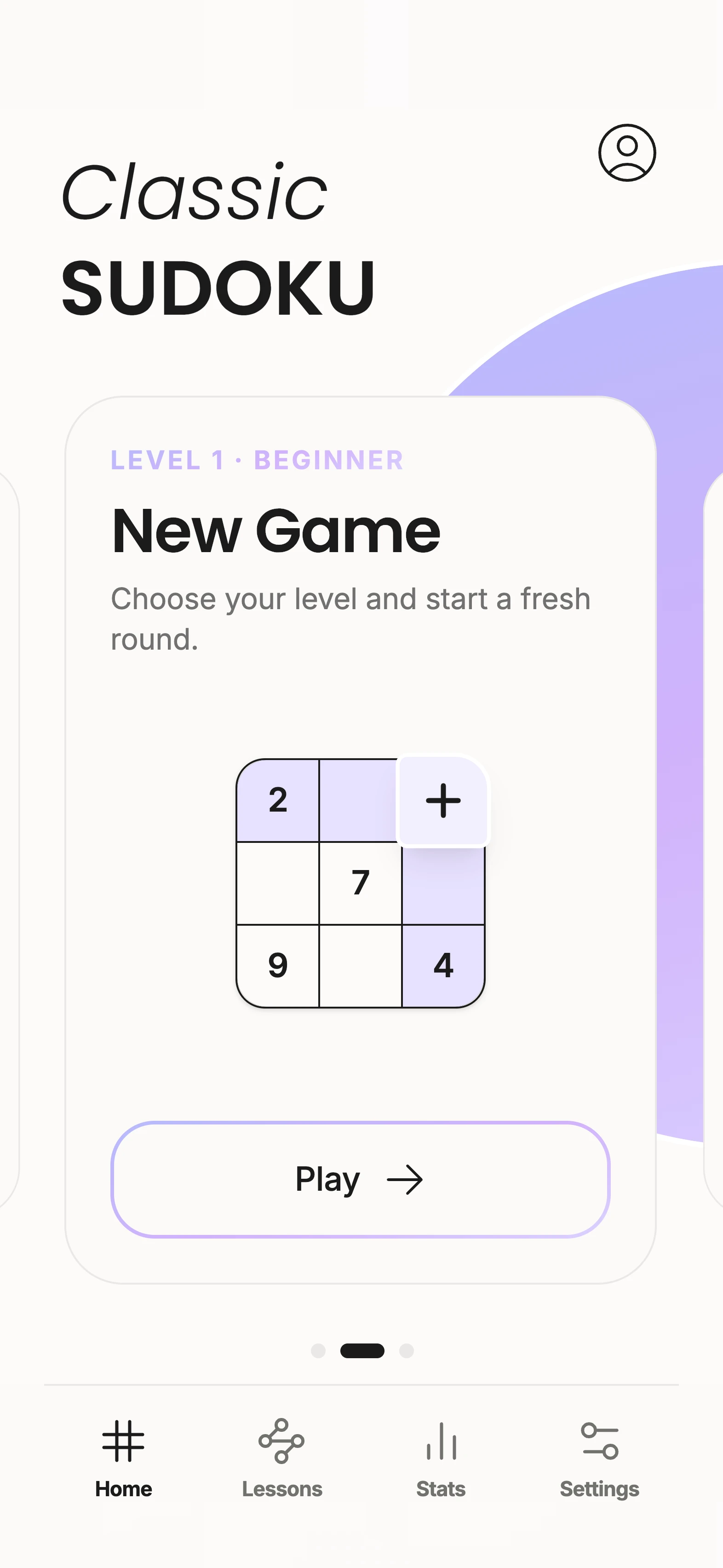 Unisu on a phone with classic Sudoku